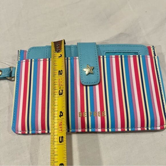 NWT No Boundaries (NoBo) Striped Wristlet Wallet - Multicolor with Card Slots - Picture 4 of 8